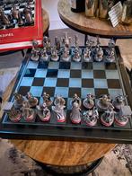 Schaakspel Tin Astrix en obelix, Ophalen of Verzenden, Overige figuren, Zo goed als nieuw