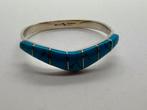 A720 Prachtige zilveren armband turkoois, Ophalen of Verzenden, X, Met edelsteen, Zilver