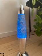 Mooie luxe glitterlamp regenboog kleurig 37 cm, Huis en Inrichting, Glitter lamp, Ophalen of Verzenden, Zo goed als nieuw, Glas
