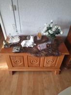 Mooie eikenhouten dekenkist, Ophalen, Gebruikt, Eikenhout, Landelijk