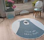 Kinderkamer inrichting jongens wolkjes thema turquoise wit, Ophalen, Zo goed als nieuw, Lamp
