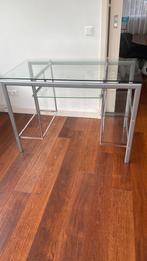 Bureau glas, Huis en Inrichting, Bureaus, Ophalen of Verzenden