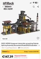 LEGO Compatible Hoogoven Fabriek - Bouw je eigen Industrie!, Ophalen of Verzenden, Zo goed als nieuw, Complete set