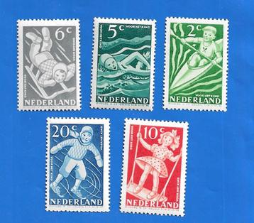 Kinderpostzegels 1948 - NVPH 508-512    beschikbaar voor biedingen