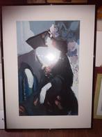 Pasteltekening sjieke dame, Ophalen