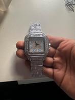 Iced Out Horloge - Bling Bling!, Sieraden, Tassen en Uiterlijk, Horloges | Heren, Overige merken, Staal, Polshorloge, Nieuw