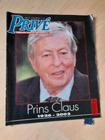 TIJDSCHRIFT PRIVE 12 OCTOBER 2002 PRINS CLAUS 1926 - 2002, Ophalen of Verzenden, Gelezen
