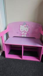 Hello Kitty Tafel en Bankje Set, Ophalen of Verzenden, Gebruikt, Tafel(s) en Stoel(en)