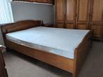 Eiken slaapkamer, Huis en Inrichting, Slaapkamer | Bedden, Ophalen, Verstelbaar, 210 cm, Tweepersoons