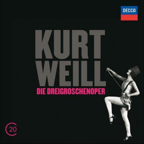 KURT WEILL Die dreigroschenoper CD LEMPER MAUCERI DECCA, Cd's en Dvd's, Cd's | Klassiek, Zo goed als nieuw, Opera of Operette