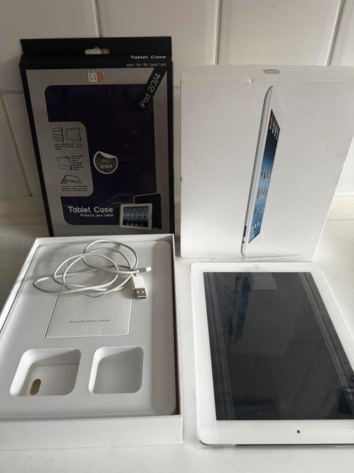Apple iPad New met een nieuw Tablet Case, Computers en Software, Apple iPads, Zo goed als nieuw, Overige modellen, 10 inch, 16 GB