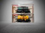 Fleischmann 5411K DB Shell + 5412K DB BP ketelwagons, Hobby en Vrije tijd, Modeltreinen | H0, Gelijkstroom, Fleischmann, Wagon