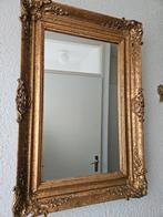 Barok spiegel hout, Antiek en Kunst, Ophalen, Rechthoekig, Minder dan 100 cm