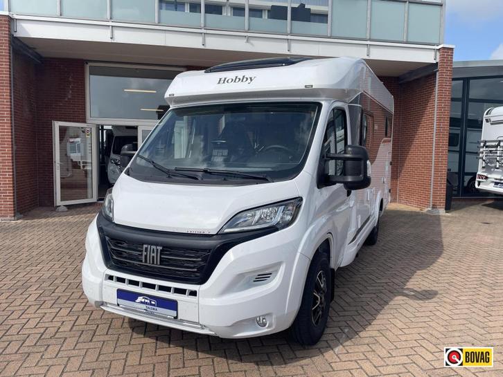 Hobby Optima On Tour V65 GE Edition F, Caravans en Kamperen, Campers, Bedrijf, tot en met 2, Half-integraal, Hobby, Fiat, Diesel
