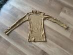 Goudkleurige Name It shirt, Kinderen en Baby's, Kinderkleding | Maat 134, Gebruikt, Meisje, Ophalen of Verzenden, Shirt of Longsleeve