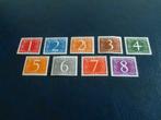 460-468 Cijferzegels 1946-1957 Postfris, Postzegels en Munten, Postzegels | Nederland, Ophalen, Na 1940, Postfris