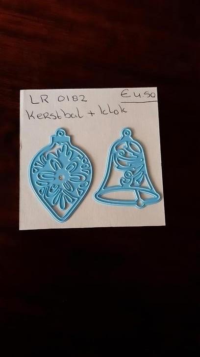 Kerstmallen Marianne Design Creatables, Hobby en Vrije tijd, Kaarten | Zelf maken, Gebruikt, Pons of Mal, Kerst, Ophalen of Verzenden