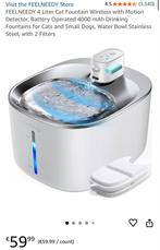 Waterfontein zgan, Dieren en Toebehoren, Ophalen, Automatisch, Zo goed als nieuw