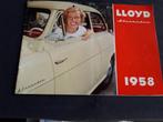 Lloyd Alexander 1958 folder Duits / Nederlands - UNIEK !, Boeken, Lloyd, Ophalen of Verzenden, Zo goed als nieuw, Overige merken
