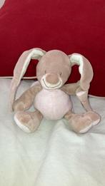 Nattou konijn roze miziekdoosje, Ophalen of Verzenden, Gebruikt, Konijn