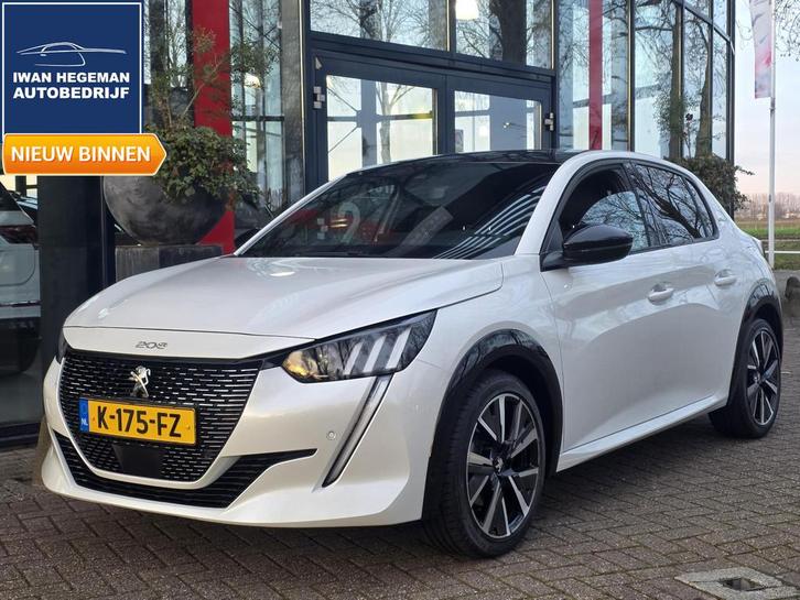 Peugeot 208 1.2 PureTech GT-Line | Trekhaak afneembaar | Nav, Auto's, Peugeot, Bedrijf, Te koop, ABS, Achteruitrijcamera, Airbags