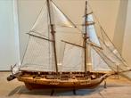 Modelschip Schoener 90 cm bij 70 bij 30 cm, Hobby en Vrije tijd, Modelbouw | Boten en Schepen, Ophalen, Overige merken