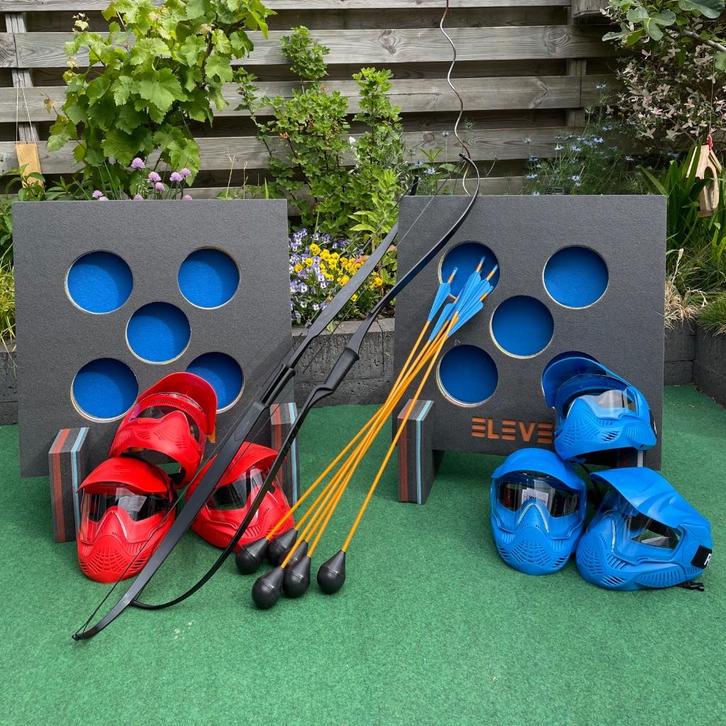 Boogschieten – Archery tag verhuur, Hobby en Vrije tijd, Feestartikelen | Verhuur, Zo goed als nieuw, Verjaardag, Ophalen