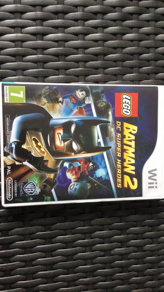 Wii LEGO Batman 2 : DC Super Heroes, Spelcomputers en Games, Games | Nintendo Wii U, Zo goed als nieuw, Avontuur en Actie, 1 speler