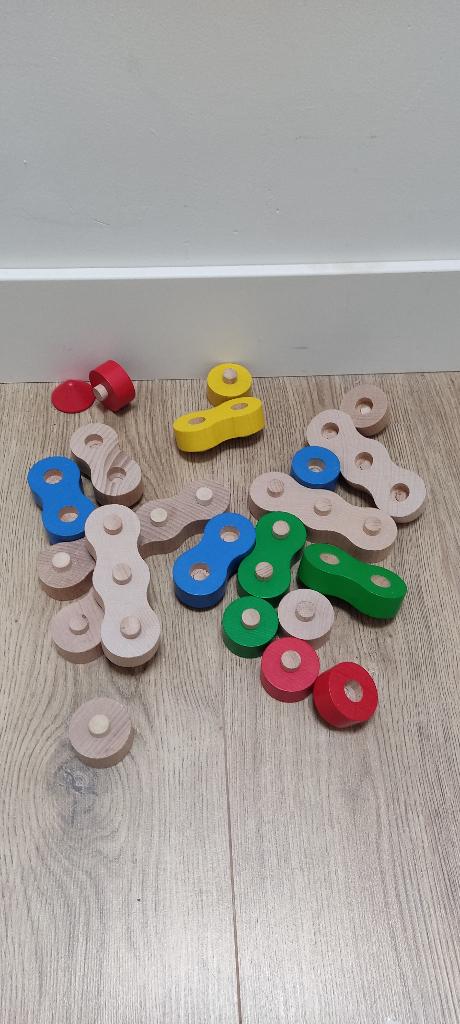 Houten HEROS blokken, Ophalen, Gebruikt, Overige merken