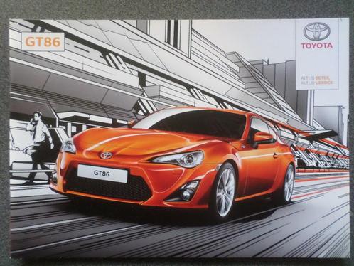 Toyota  GT86 Brochure, Boeken, Auto's | Folders en Tijdschriften, Zo goed als nieuw, Toyota, Verzenden