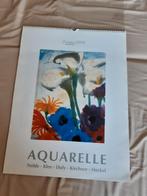 Grote Galerie Kunstkalender 48x64cm Aquarelle, Ophalen