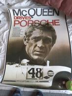 Poster van Steve mqueen, Verzamelen, Posters, Ophalen of Verzenden, Zo goed als nieuw