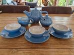 Vintage handgemaakt theeservies uit de jaren 70, Antiek en Kunst, Antiek | Servies compleet, Ophalen