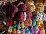 Groot lot Wol en Garen, Ophalen, Gebruikt, Breien of Haken, Wol of Garen
