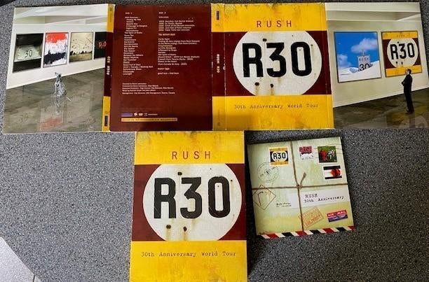 Rush:R30-30th Anniversary World Tour-digipack:2cd+2dvd, Cd's en Dvd's, Alle leeftijden, Boxset, Muziek en Concerten, Ophalen of Verzenden