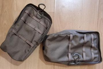 2 general purpose pouches, Eberlestock, MOLLE, Dry Earth beschikbaar voor biedingen