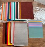 Vellen stof / ‘leer’ oa om haarstrikken te maken, Ophalen of Verzenden, Nieuw, Materiaal