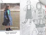 Patronen voor meisjeskleding - 4 verschillende: nieuw, Overige merken, Overige typen, Kind, Verzenden