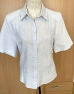 Erfo blouse maat 44*, Kleding | Dames, Blouses en Tunieken, Ophalen of Verzenden, Zo goed als nieuw, Maat 42/44 (L), Blauw