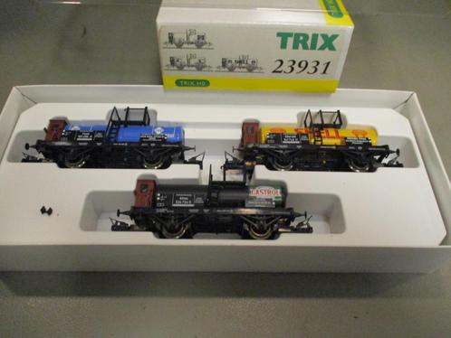 Trix Wagen Set 23931, Hobby en Vrije tijd, Modeltreinen | H0, Zo goed als nieuw, Wagon, Gelijkstroom, Trix, Ophalen
