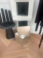 Spiegel bijzettafel kubus, Ophalen, Minder dan 45 cm, Minder dan 55 cm, Gebruikt