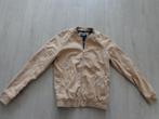 beige gevoerde heren(tussen)jas van Pull & Bear, maat L, Ophalen of Verzenden, Gedragen, Maat 52/54 (L), Beige