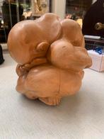 Buddha Oude Orang Malu 30cm Buddha ongeolied, droog hout., Ophalen of Verzenden