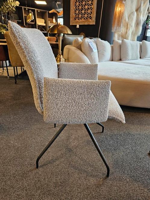 Stoel " looq"  h.e. design memory stand, Huis en Inrichting, Stoelen, Nieuw, Eén, Stof, Wit, Ophalen of Verzenden