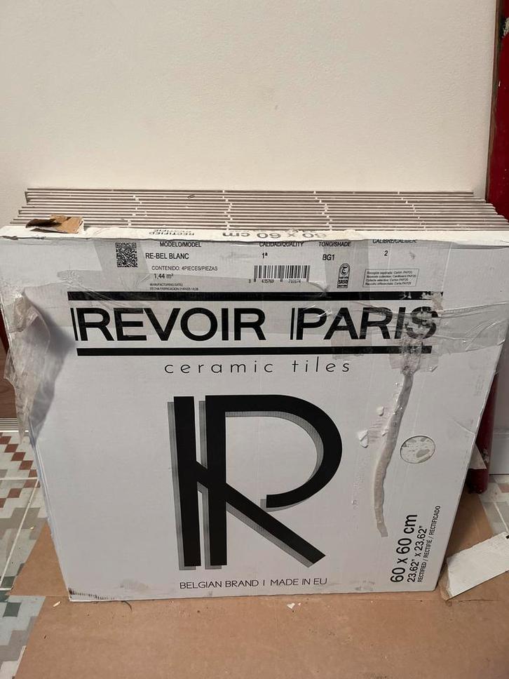 Terazzo lijkende Tegels (keramisch 60x60 cm gerectificeerd), Doe-het-zelf en Verbouw, Tegels, Nieuw, Vloertegels, Keramiek, 60 cm of meer