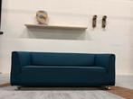 Nieuw Gelderland 4800 Bank 2,5 zits Blauw stof Design l190, 75 tot 100 cm, Ophalen of Verzenden, Gelderland, Stof