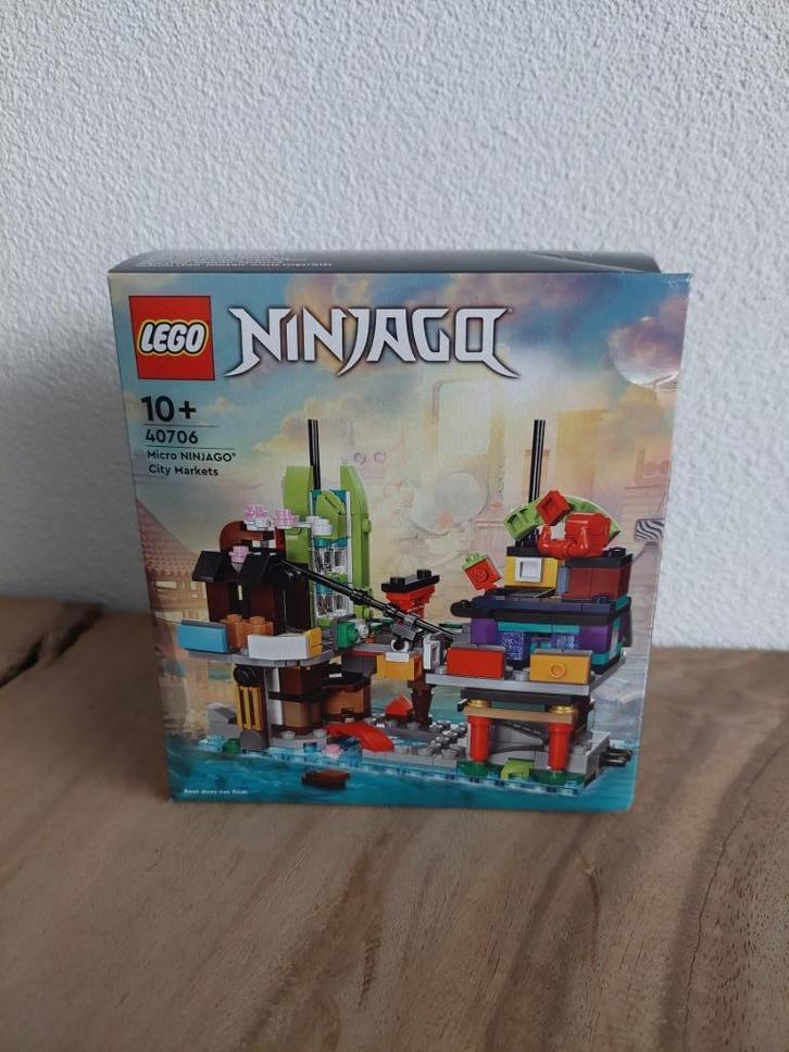 Lego Ninjago 40706 Stadsmarkten nieuw, Kinderen en Baby's, Speelgoed | Duplo en Lego, Nieuw, Lego, Complete set, Ophalen of Verzenden