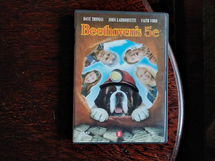 Beethoven 5, origineel, Cd's en Dvd's, Dvd's | Kinderen en Jeugd, Zo goed als nieuw, Film, Avontuur, Vanaf 6 jaar, Ophalen of Verzenden