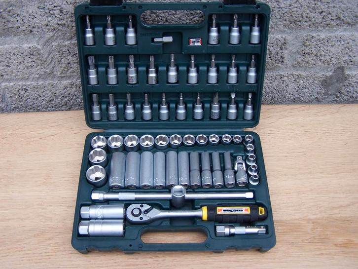 Professionele doppendoos   61-delig, 3/8"aansluiting, Auto diversen, Overige Auto diversen, Ophalen of Verzenden