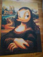 Disney Art puzzel Monna Daisy Mona Lisa 1000 stukjes, Ophalen, 500 t/m 1500 stukjes, Gebruikt, Legpuzzel